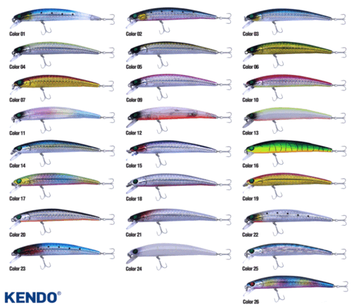 Kendo Zero Arise 8.0 cm 5.1g Floatıng Sahte Balık