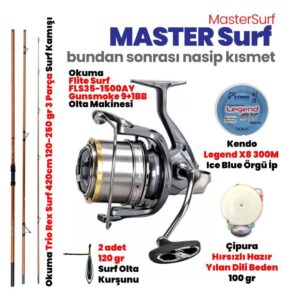 Master Surf Takımı - Uzun Atışlar için Set