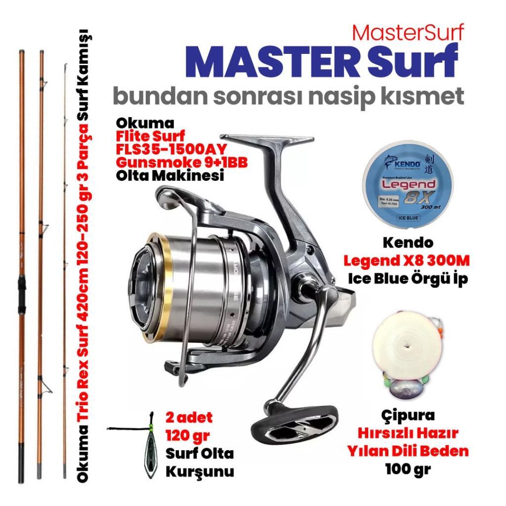 Master Surf Takımı - Uzun Atışlar için Set