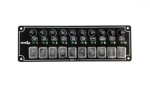 Sealux Switch Panel İzoleli Yatay 10 lu 250x80 mm