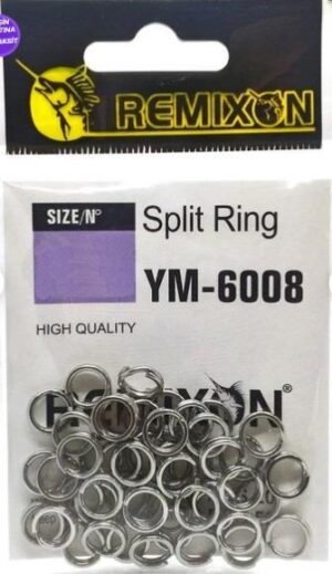 Remixon 4 mm Split Ring YM-6008 Paket 50 adet