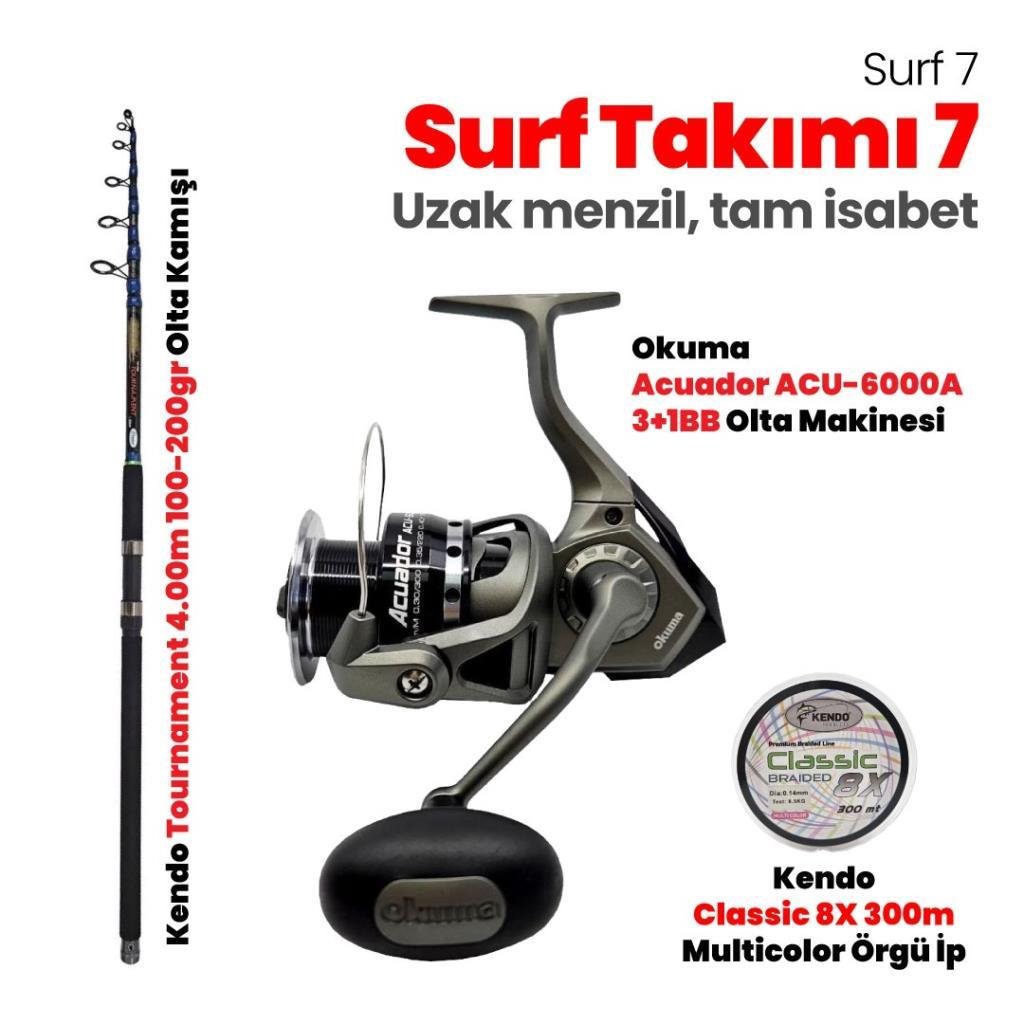 Kendo Torunament 400 Okuma Acuador 6000 Surf Takım 7