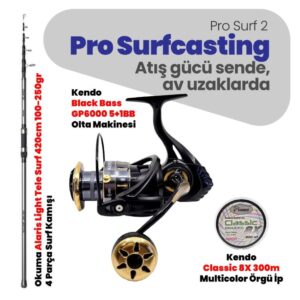 Pro Surf Takımı - Uzun Atış İçin Kıyı Seti