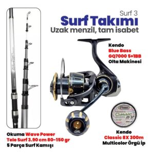 Eko Surf Takımı 3- Uzun Atış İçin Kıyı Seti