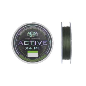 Albastar Active 4x Yeşil İp Misina 150Metre 18 mm