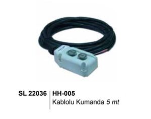 Sealux Kablolu Kumanda 5 Metre