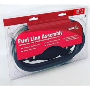 Sealux Benzin Hortumu Jaklı 2 Metre Mercury