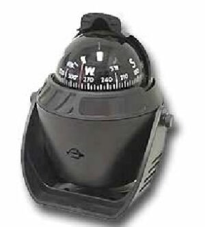 Pusula Ayaklı Büyük Siyah 116x136 mm