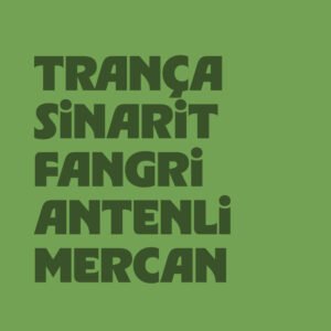 Trança Sinarit Fangri Antenli Mercan