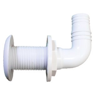 Firar 90º, Çap Ø25mm, Plastic, Beyaz