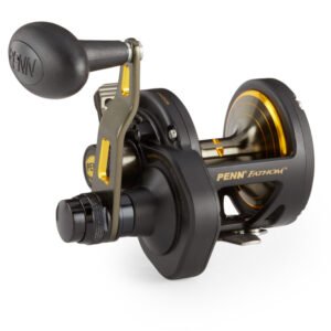 Penn Fathom II Lever Drag 2 Speed Trolling 25NLD2LH Sol Kol Olta Makinesi