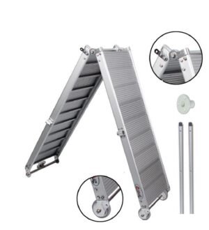 Sealux Pasarella Alüminyum Basamaklı - Katlanır 9,75 kg TİP1K En: 35 cm Boy: 210 cm