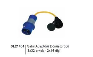 Sealux Sahil Adaptörü Dönüştürücü 3x32 Erkek - 2x16 Dişi
