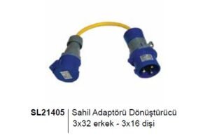 Sealux Sahil Adaptörü Dönüştürücü 3x32 Erkek - 3x16 Dişi