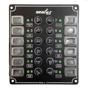 Sealux Switch Panel İzoleli Küçük 12 lu 148x170 mm