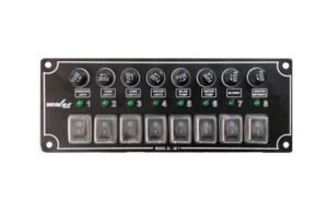 Sealux Switch Panel İzoleli Yatay 8 li 215x80 mm
