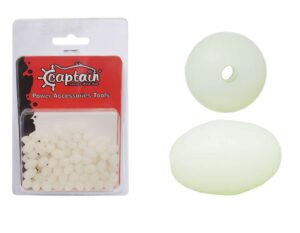 Captain Glow Boncuk Oval Çapari ve Takım Boncuğu 10  100lü Paket