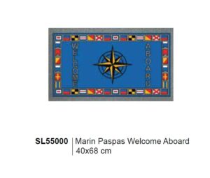 Sealux Marine Paspas Welcome Aboard  40x68 cm