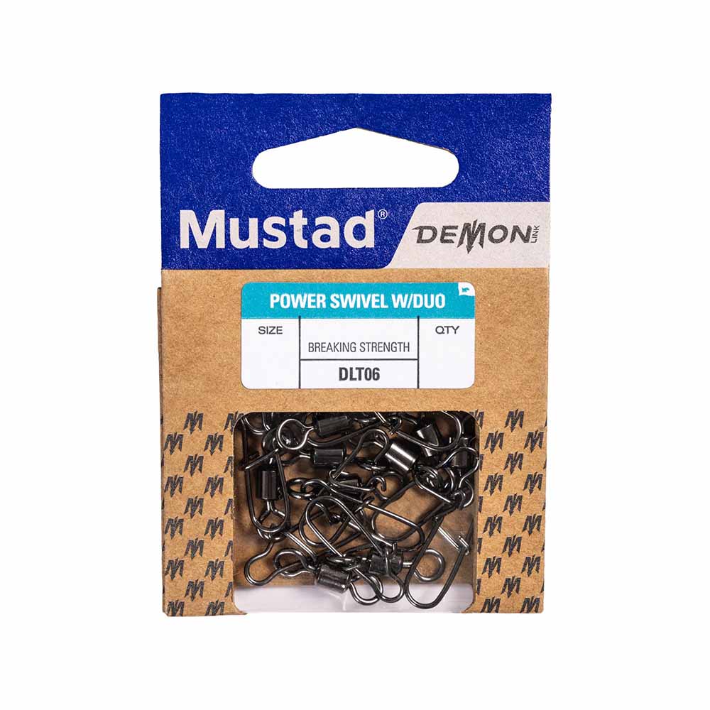 Mustad Demon Power Çift Kilitli Fırdöndülü Klips - Görsel 2