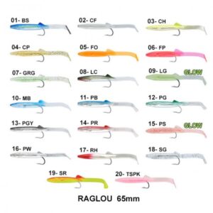 Ragot Raglou 55 mm Silikon Balık