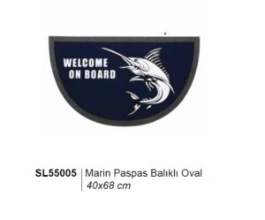 Sealux Marine Paspas Balıklı Oval 40x68 cm
