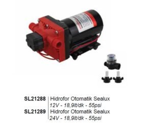 Sealux Otomatik Hidrofor 18,9 lt/dk 12 V