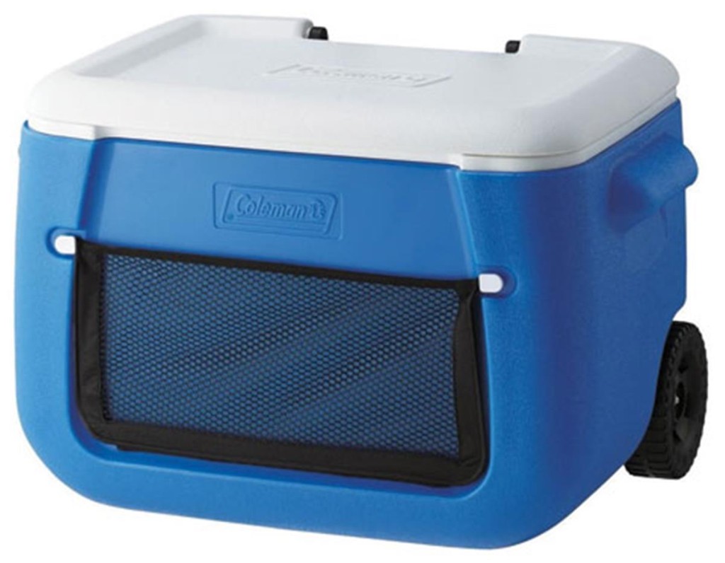 Coleman Poly-Lite Wheeled Mesh 50 QT Tekerlekli Soğutucu Buzluk 47.3 Lt - Görsel 3