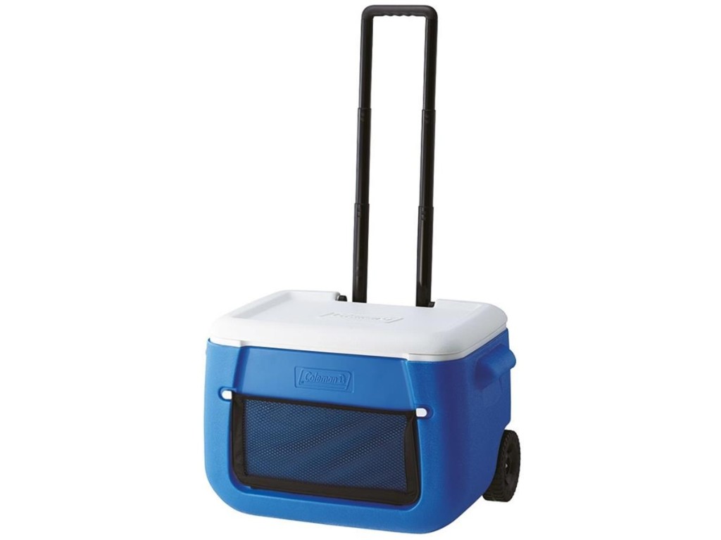 Coleman Poly-Lite Wheeled Mesh 50 QT Tekerlekli Soğutucu Buzluk 47.3 Lt - Görsel 4