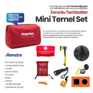 Mini Temel Set – Yeni Yönetmeliğe Uygun Zorunlu Tekne Teçhizatı