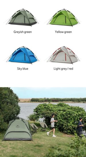 Naturehike 4 Kişilik Otomatik Kamp Çadırı