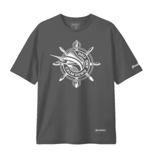 Balıkçılık Temalı Tişört - Calm Down and Fish Tshirt - Görsel 2