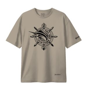 Balıkçılık Temalı Tişört - Calm Down and Fish Tshirt - Görsel 20