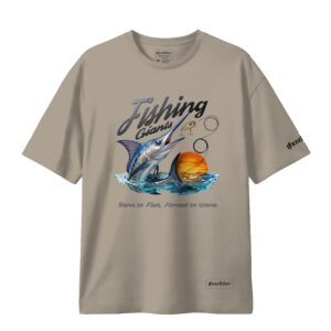 Balıkçılık Temalı Tişört - Fishing Giants Swordfish Tshirt - Görsel 2
