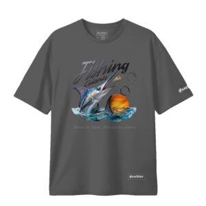 Balıkçılık Temalı Tişört - Fishing Giants Swordfish Tshirt - Görsel 3