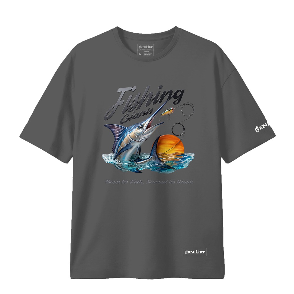 Balıkçılık Temalı Tişört - Fishing Giants Swordfish Tshirt - Görsel 3