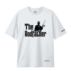 Balıkçılık Temalı Tişört - The Rodfather Tshirt