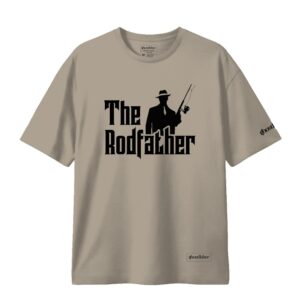 Balıkçılık Temalı Tişört - The Rodfather Tshirt - Görsel 3