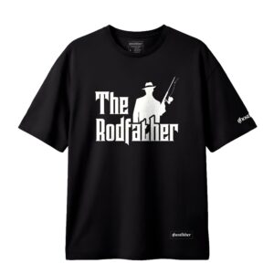 Balıkçılık Temalı Tişört - The Rodfather Tshirt - Görsel 5