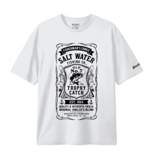 Balıkçılık Temalı Tişört - Fisherman's Choice Tshirt