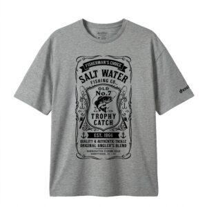 Balıkçılık Temalı Tişört - Fisherman's Choice Tshirt - Görsel 4