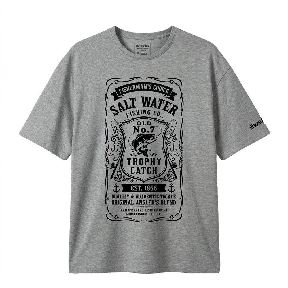 Balıkçılık Temalı Tişört - Fisherman's Choice Tshirt - Görsel 4