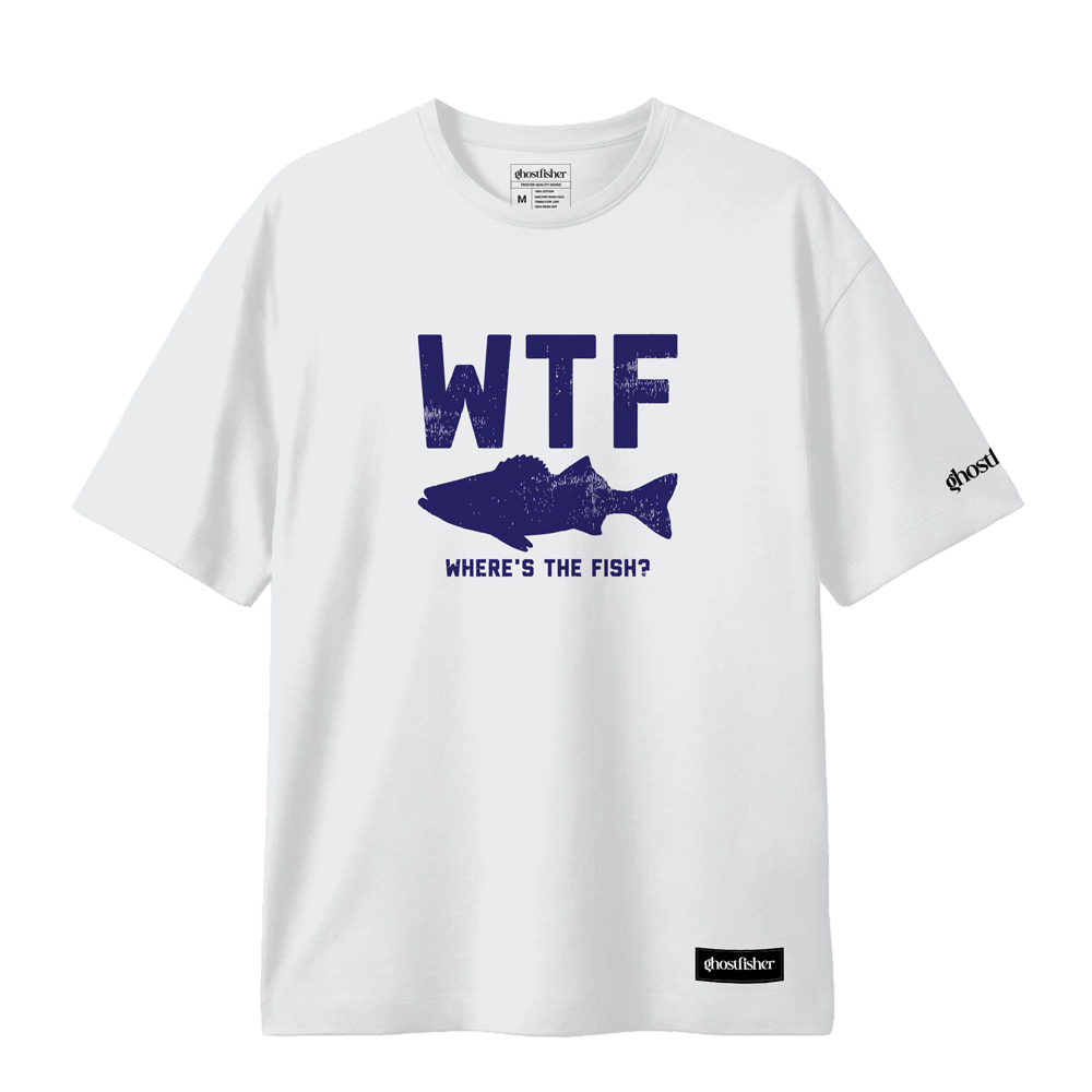 Balıkçılık Temalı Tişört - Where's the fish - Görsel 3