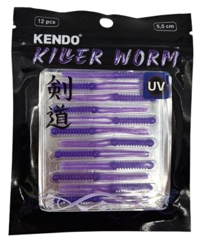 Kendo Killer Worm Lrf Silikonu 5,5cm 12 Adet - Görsel 3