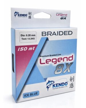Kendo Legend X8 150M Ice Blue Örgü İp - Görsel 4