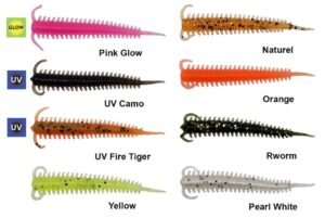 Kendo Silicones Worm 5cm 10 Adet - Görsel 2