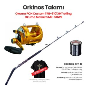 Okuma Makaira MK-50WII - Okuma PCH Custon Trolling - Orkinos Seti 10