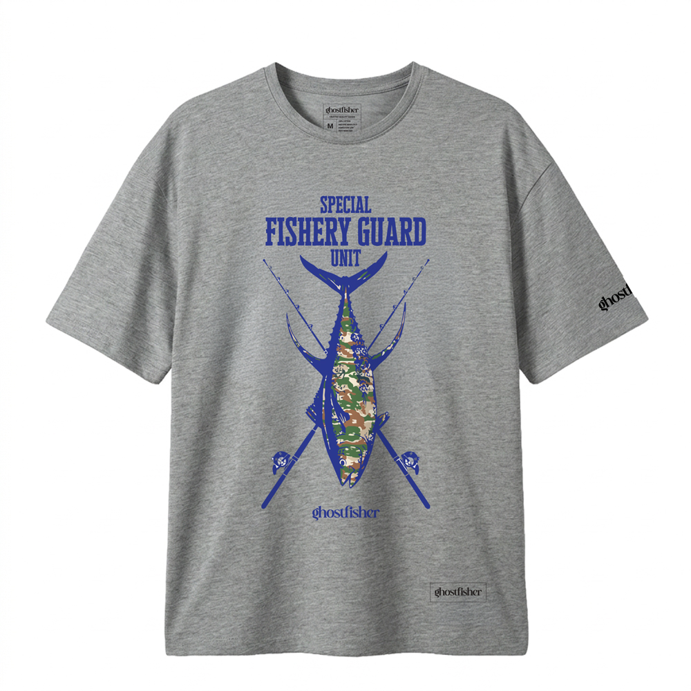 Balıkçılık Temalı Tişört - Special Fishery Guard Unit - Görsel 4
