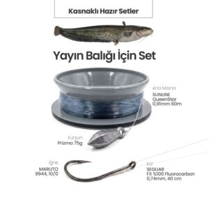 Alamatra Kasnaklı Hazır Yayın Balığı Takımı - Görsel 2
