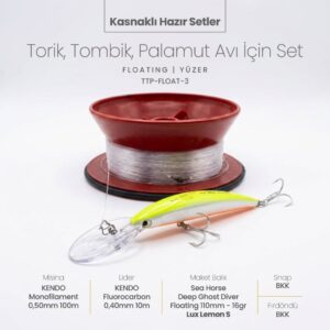Alamatra Kasnaklı Hazır Sırtı/Sürütme Seti – Torik, Palamut, Tombik Avı İçin (Dalan Max 4 Metre Dalan ) - Görsel 5