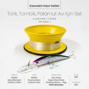 Alamatra Kasnaklı Hazır Sırtı/Sürütme Seti – Torik, Palamut, Tombik Avı İçin (Dalan Max 4 Metre Dalan ) - Görsel 6